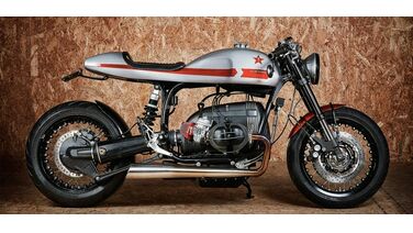 Deze moderne custom BMW R80 is de fantasie van iedere man