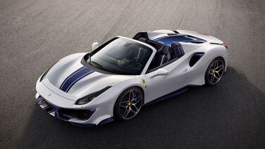 De nieuwe Ferrari 488 Pista Spider is een verademing voor ’t oog