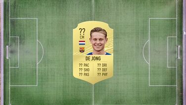 De FIFA 20-rating van Frenkie de Jong belooft erg goed te worden