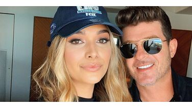 April Love Geary is de onwijs knappe vrouw van zanger Robin Thicke