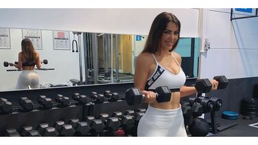 Door de workout foto’s van Yolanthe worden wij mannen ook gemotiveerd