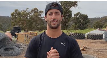 De bijzondere boerderij-training van Daniel Ricciardo