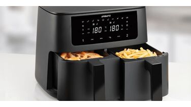 ALDI-deal: matzwarte airfryer met 2 frituurmanden te koop voor een spotprijsje