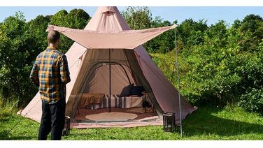 Zomerse must-have: Action verkoopt nu een ruime glamping tipi tent