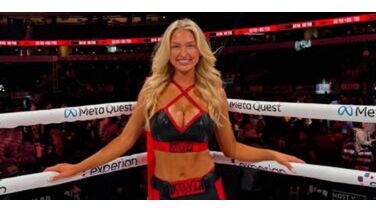 Wie is Sydney Thomas? De ring-girl bij Jake Paul vs. Mike Tyson