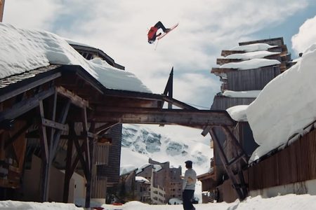 rooftop skiing redbull MAN MAN