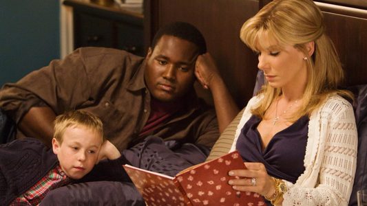 Een beeld uit 'The Blind Side', die nu te zien is op Netflix