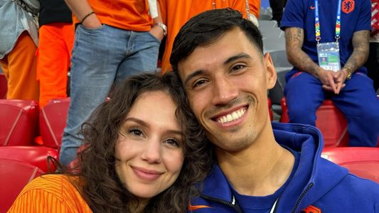 Tijjani Reijnders samen met zijn vrouw Marina Reijnders