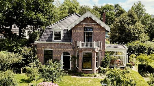 De villa in Haarlem.