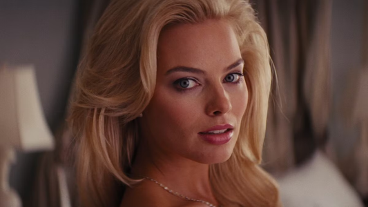 Margot Robbie in The Wolf of Wall Street.