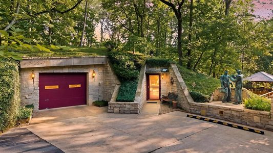 Het in Ohio gevestigde Hobbit-huis.