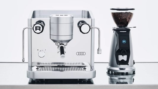 De nieuwe koffiemachine van Audi.