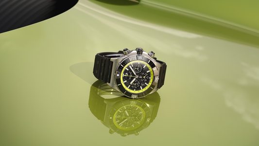 Het nieuwe horloge van Breitling.