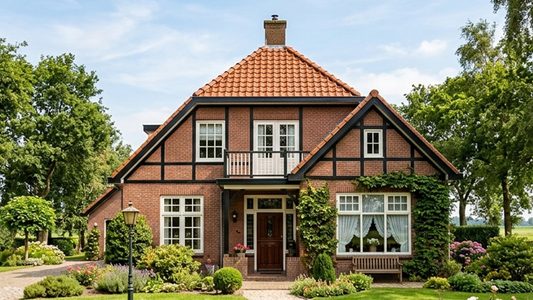 Een huis dat moeilijk te bemachtigen valt in 2026 door de hoge hypotheekrente.