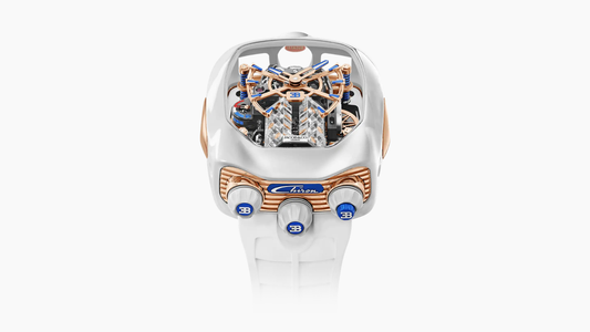 jacobandco Bugatti Chiron Tourbillon in white gold