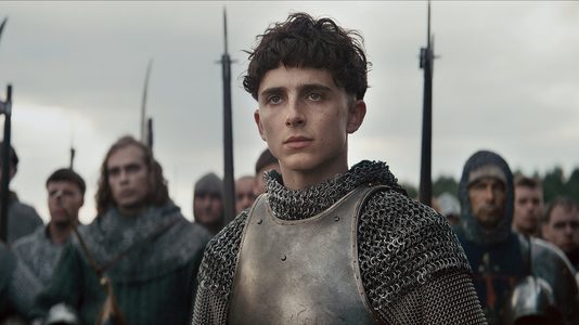 Timothée Chalamet in The King