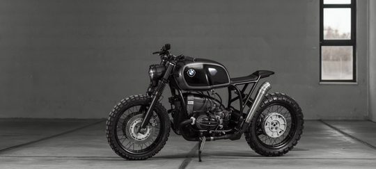 Illustratie voor: Custom BMW R100R is de perfecte mix van future en vintage