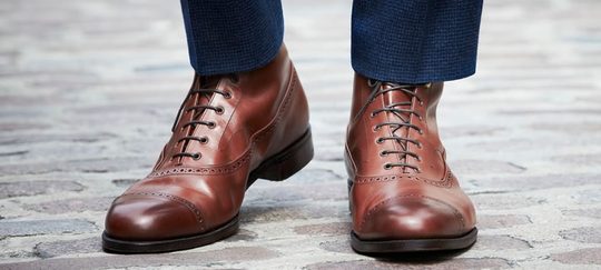 Leren schoenen poetsen schoonmaken MAN MAN