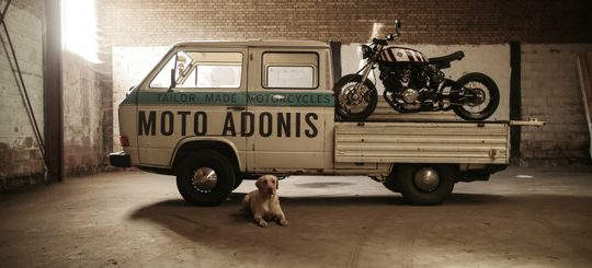 Illustratie voor: Custom Bikes van eigen bodem: Moto Adonis