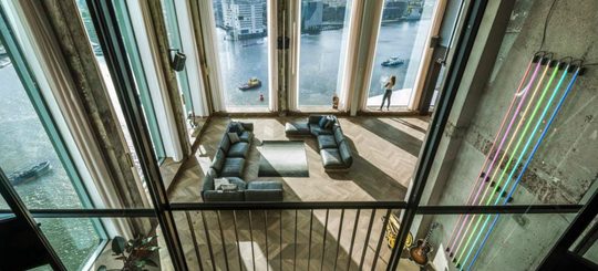 Illustratie voor: Dit is de bruutste loft van Amsterdam