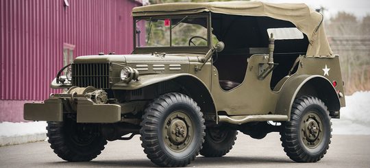 Illustratie voor: Uitgelezen kans: deze historische Dodge uit 1945 gaat onder de hamer