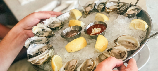 oesters eten amsterdam restaurants