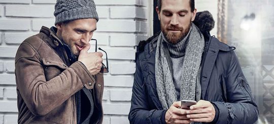 Winter accessoires man man