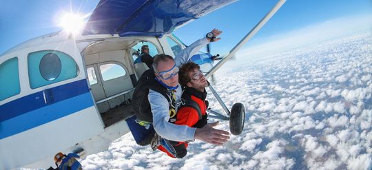 parachutespringen sprong rotterdam zeeland texel