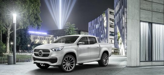 Illustratie voor: Gaat Mercedes het pick-up segment veroveren met deze highclass X-Klasse?