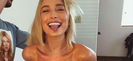 Hailey Baldwin MAN MAN