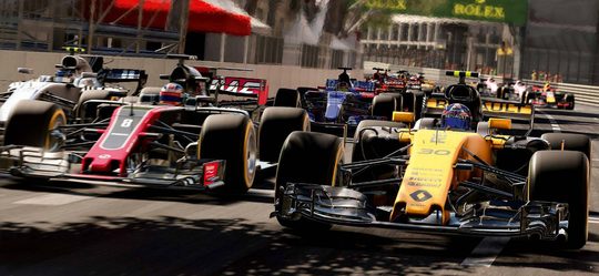 F1 2017 classic cars MAN MAN