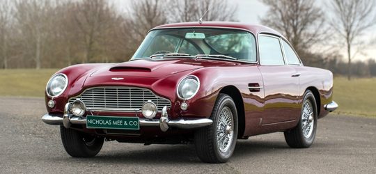 Aston Martin DB5 van Robert Plant zanger van Led Zeppelin MAN-MAN