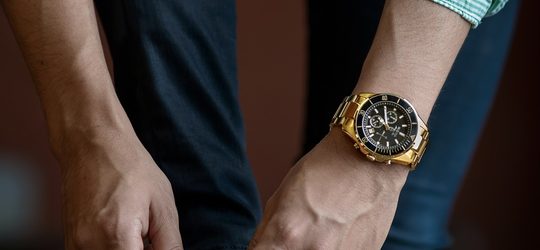 gouden horloges voor mannen