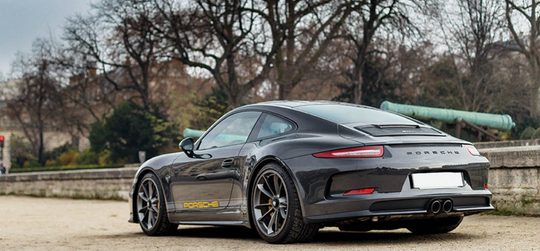 Illustratie voor: Deze unieke Porsche 911 R is een eerbetoon aan Steve McQueen
