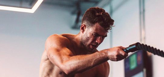 Brede schouders oefeningen workout MAN MAN