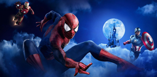 Marvel Superhelden Zomer Disneyland MAN MAN