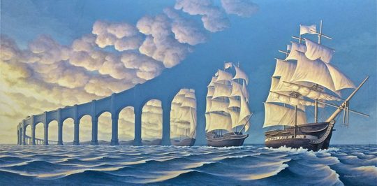 Illustratie voor: 25 mind-blowing optische illusies van Robert Gonsalves
