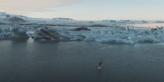 Suppen vakantie IJsland natuur video