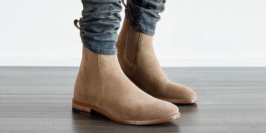 hoe chelsea boots combineren hoge schoenen heren