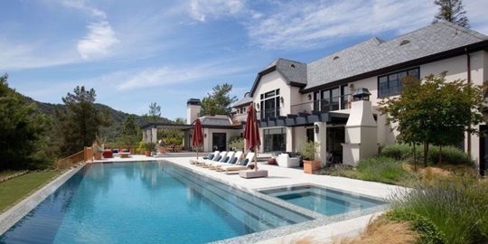 nieuw huis van justin bieber buitenkant