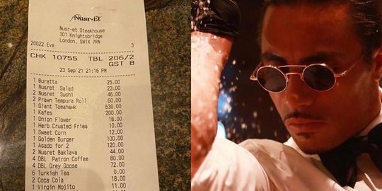 salt bae dure rekening
