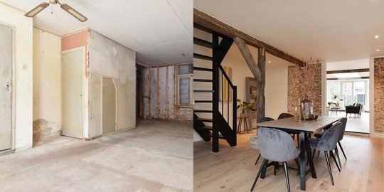woning stijgt drie keer in vraagprijs na verbouwing