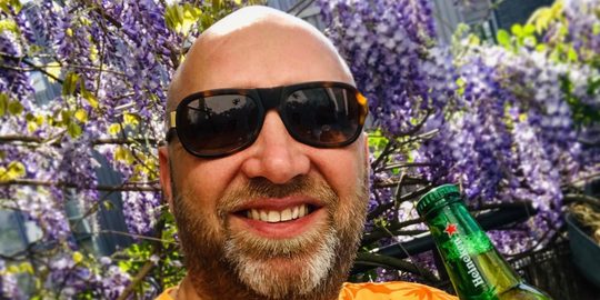 Ruben van der Meer lang haar Instagram foto