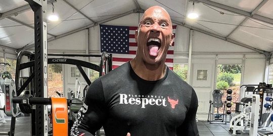 dieet the rock wat eet hij op een dag