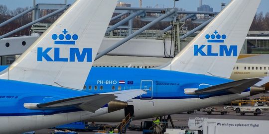 Vliegtuigen van KLM