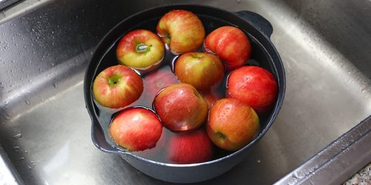 wanneer fruit groente niet wassen