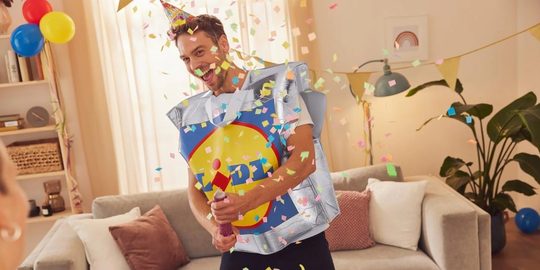 lidl shopper kostuum carnaval