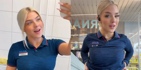 Aldi cassière gaat viral TikTok