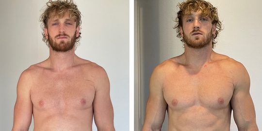 Logan Paul ondergaat ongeloofwaardige transformatie in 3 dagen