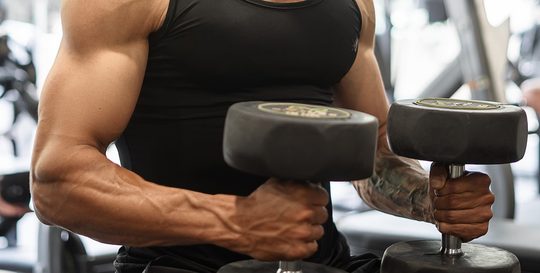3 minuten oefening work-out biceps
